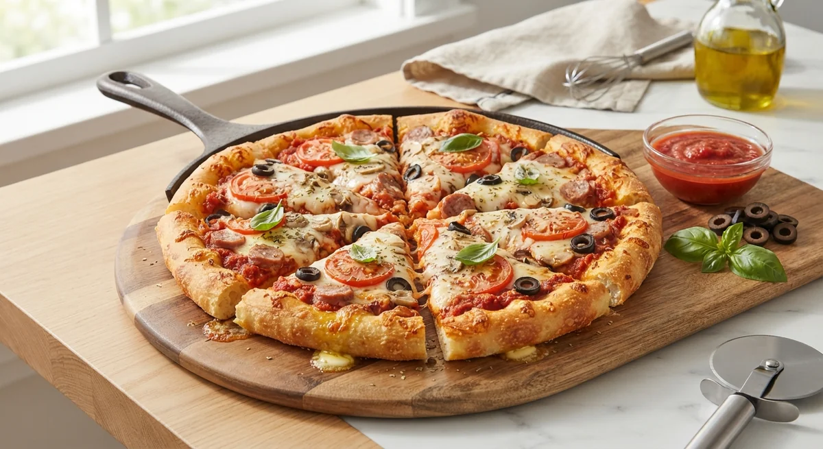 Quick Skillet Pizza