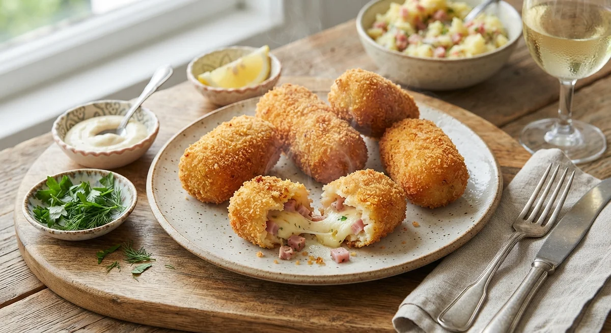 Ham and Cheese Croquettes
