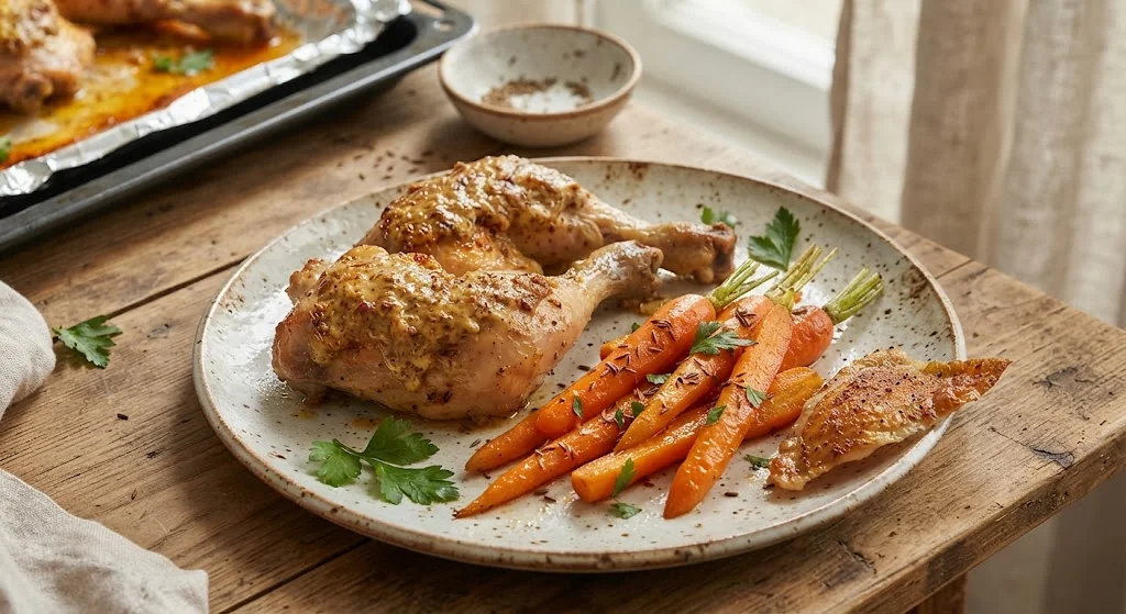 Chicken with Sweet Carrots