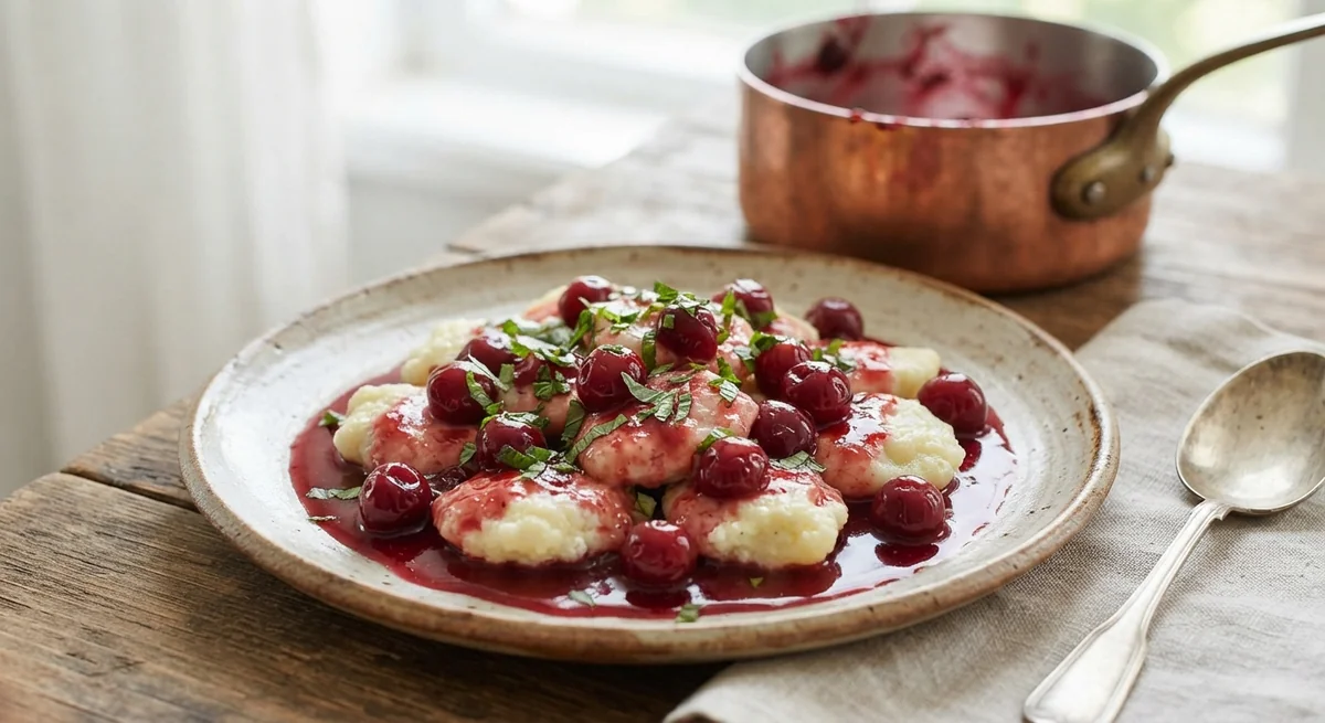 Lazy cottage cheese dumplings