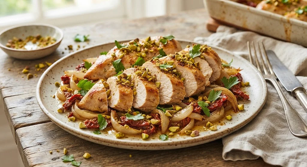 Мясо по-французски из куриных грудок