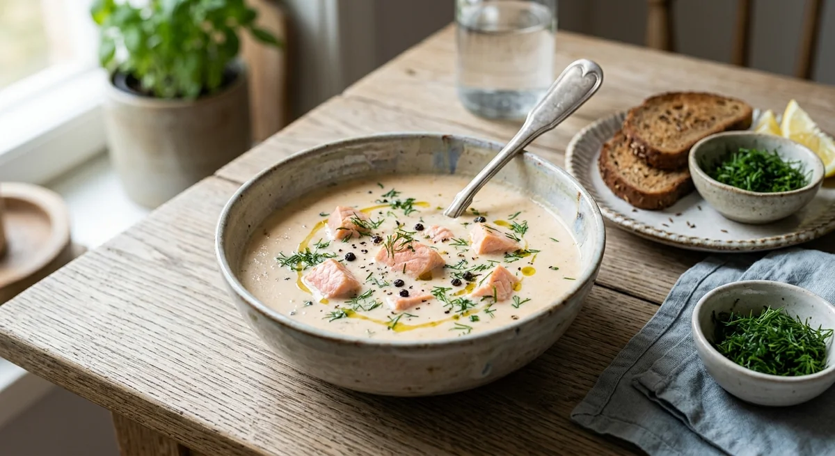 Norwegian Salmon Cream Soup