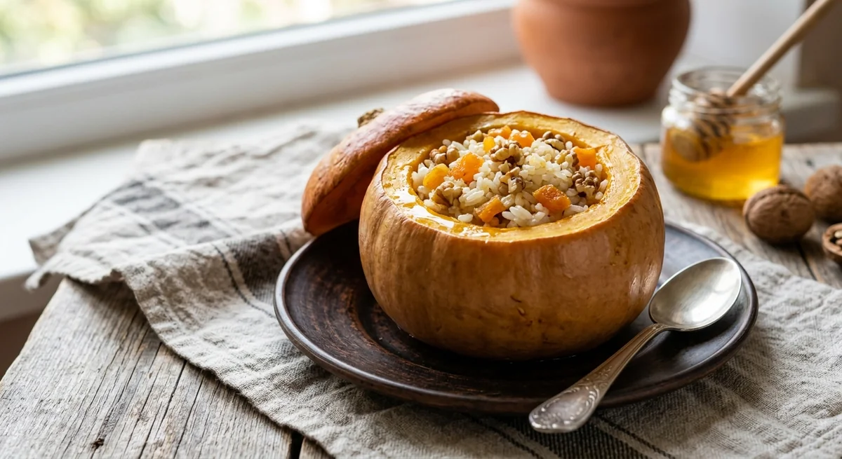 Pastyner (Armenian Pumpkin Dish)