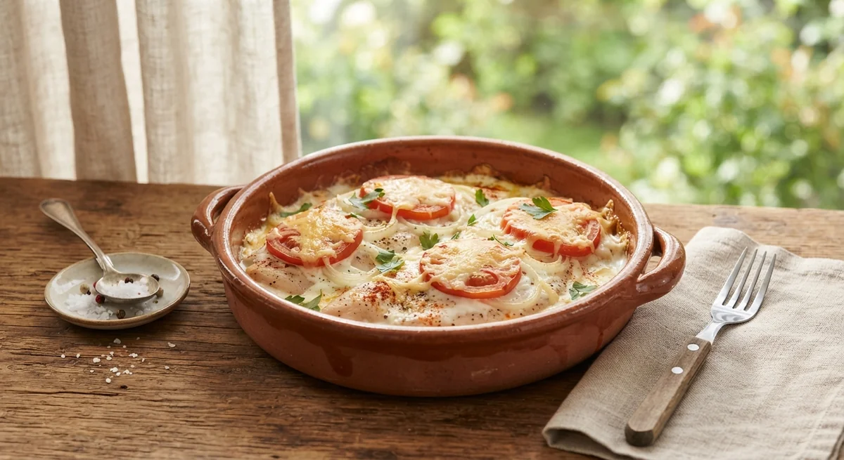 Healthy French-Style Chicken with Tomatoes