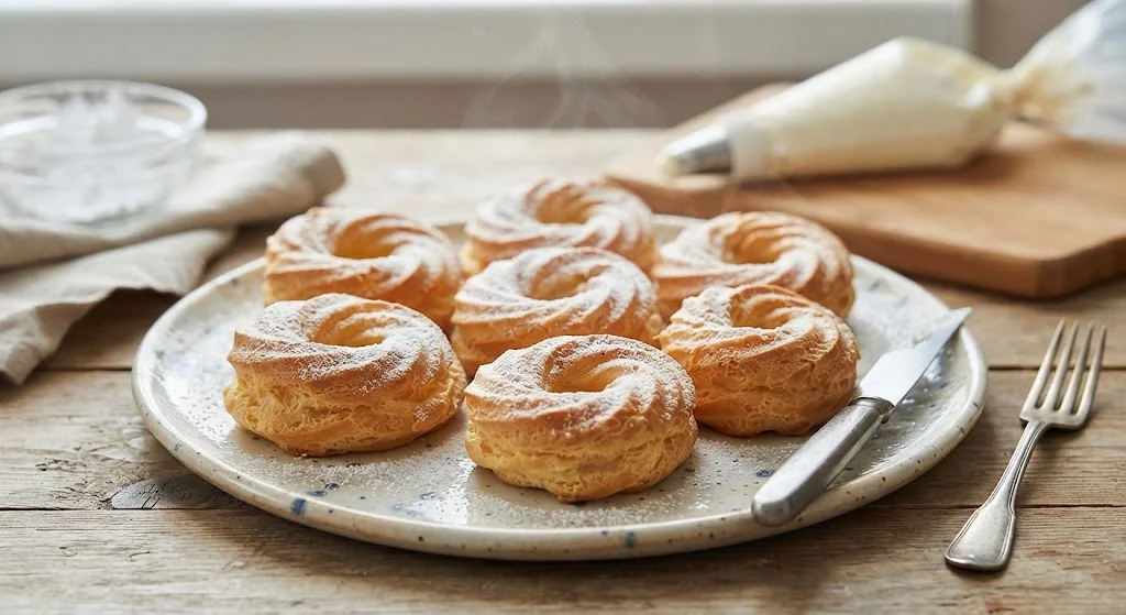 Baked Cottage Cheese Rings
