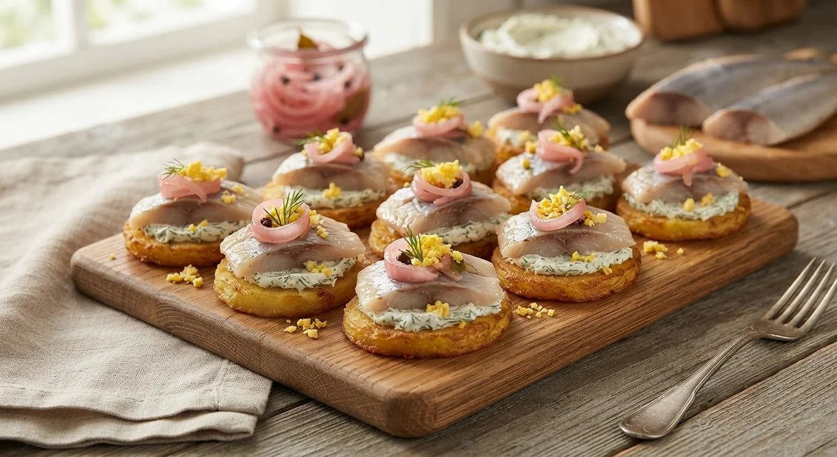 Herring Appetizer for a Festive Table