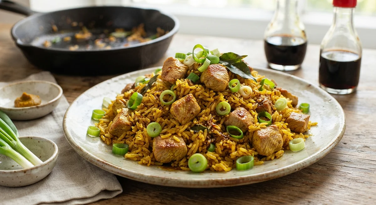 Fried Rice with Pork