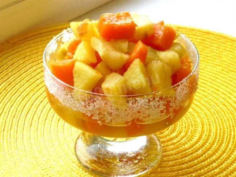 Braised Pumpkin with Ahealthyle and Cinnamon