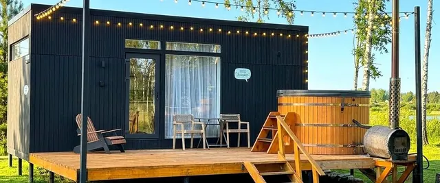 Hygge Lodge с купелью