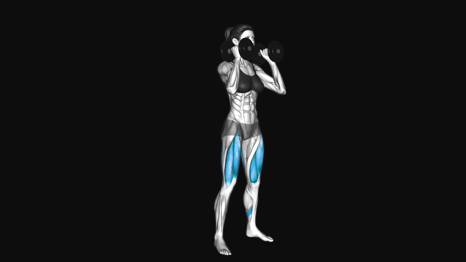 Dumbbell Front Squat