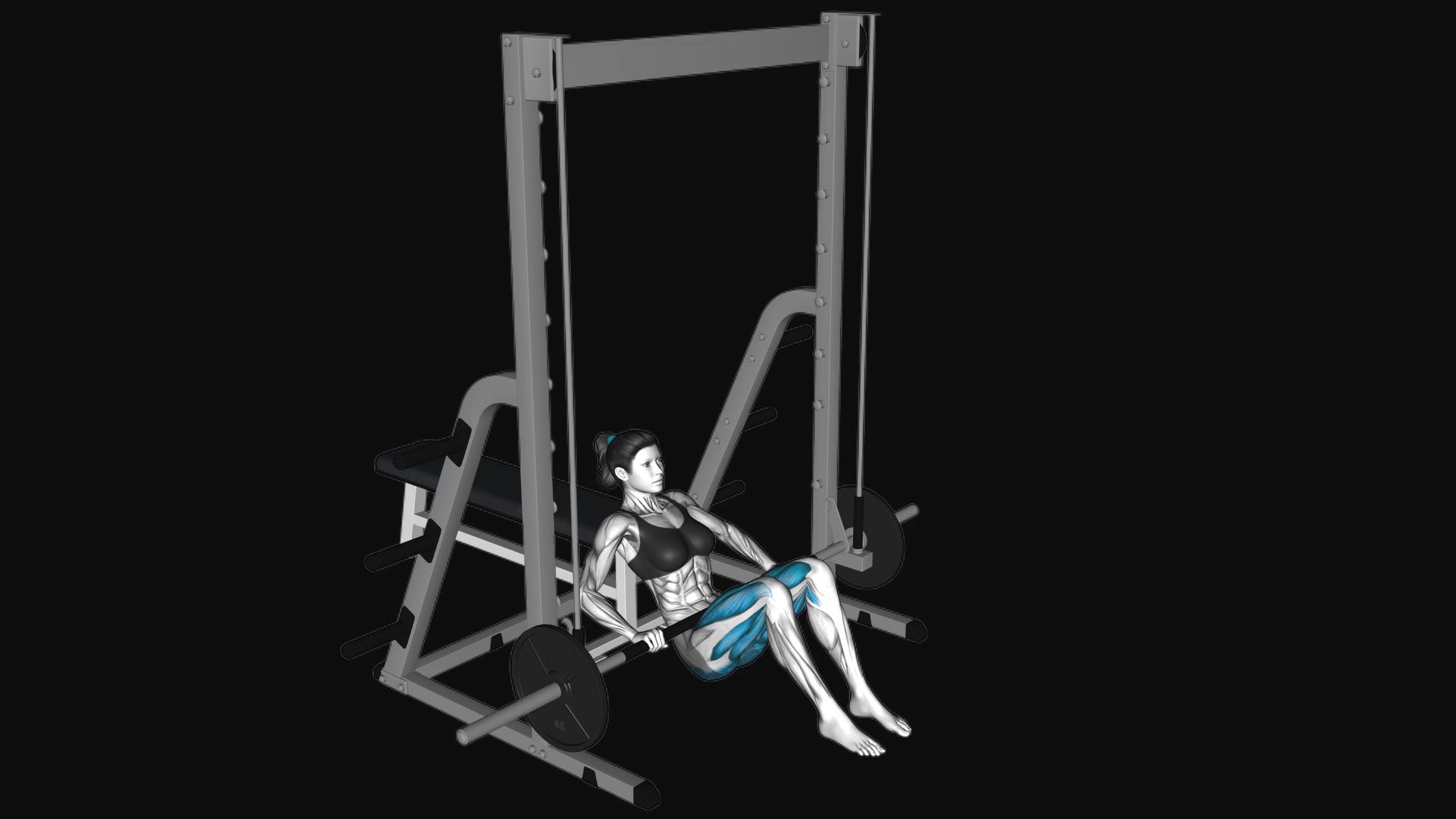 Smith Machine Hip Thrust
