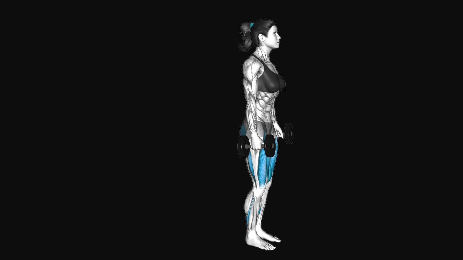 Dumbbell Rear Lunge