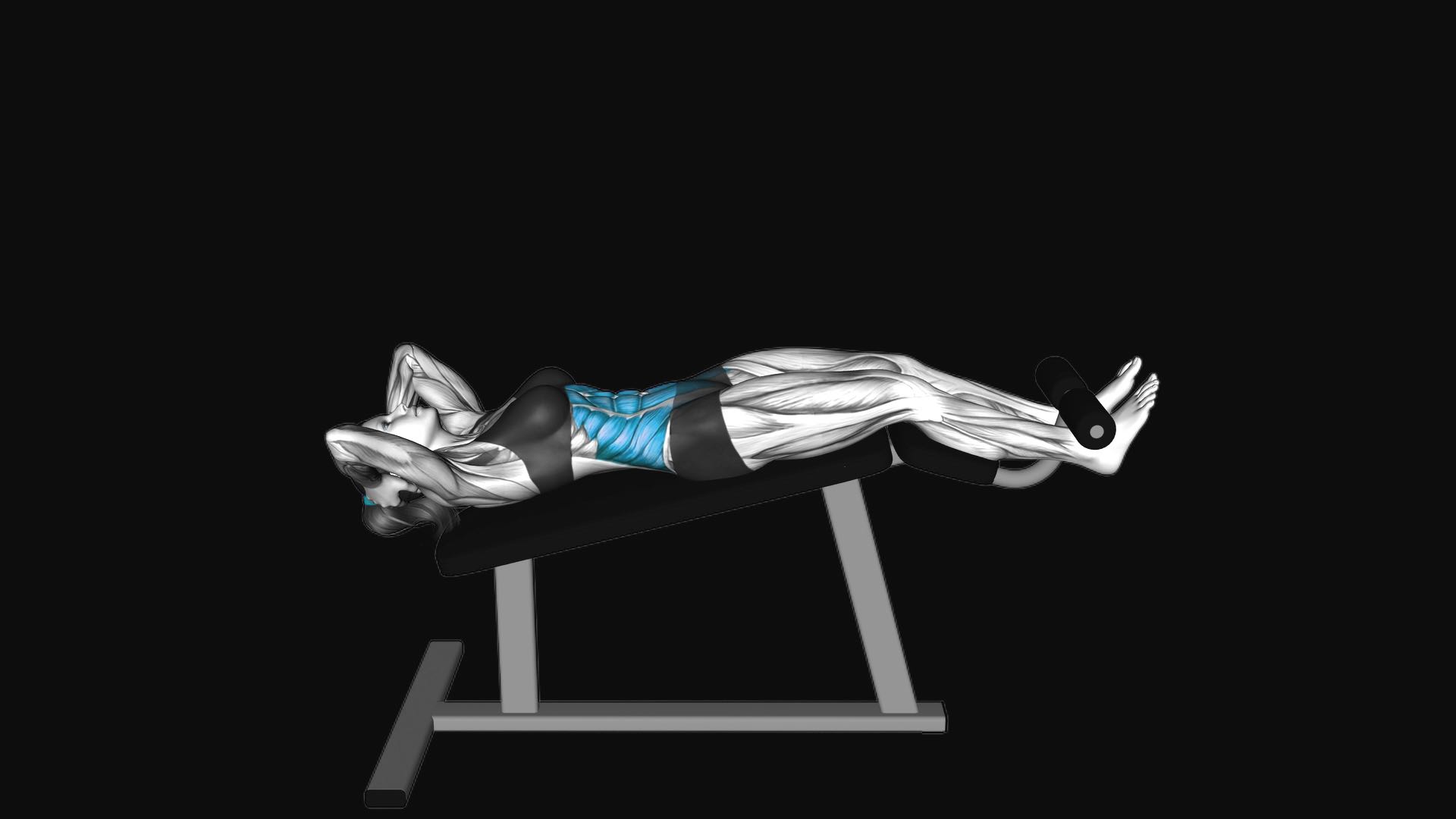 Incline Twisting Sit-up