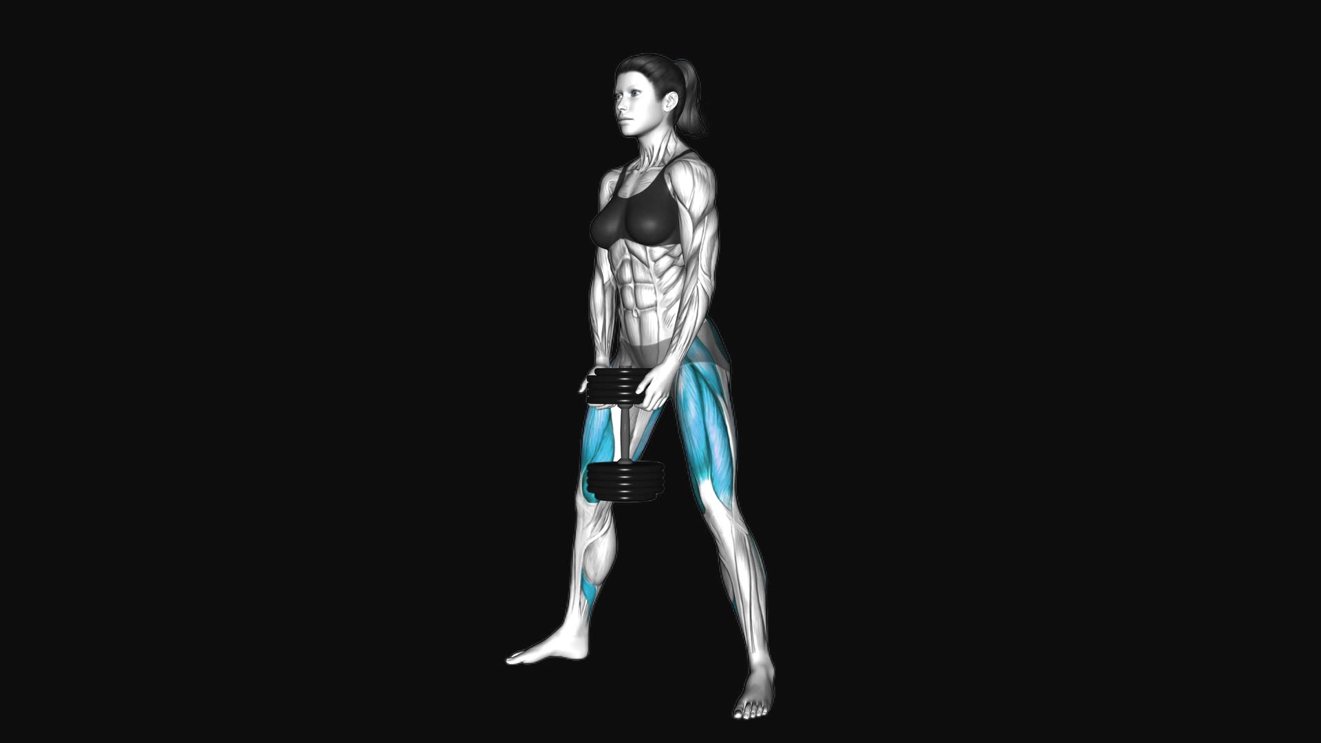 Dumbbell Sumo Squat