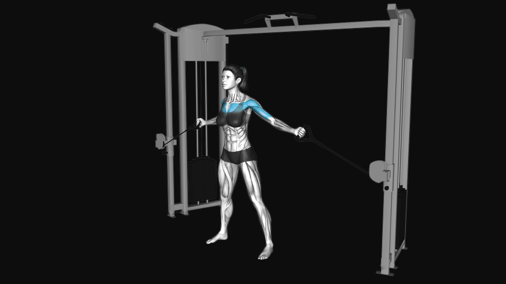 Cable Upper Chest Crossovers