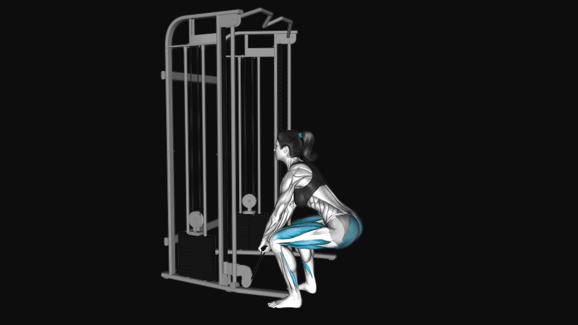 Cable Standing Hip Thrust