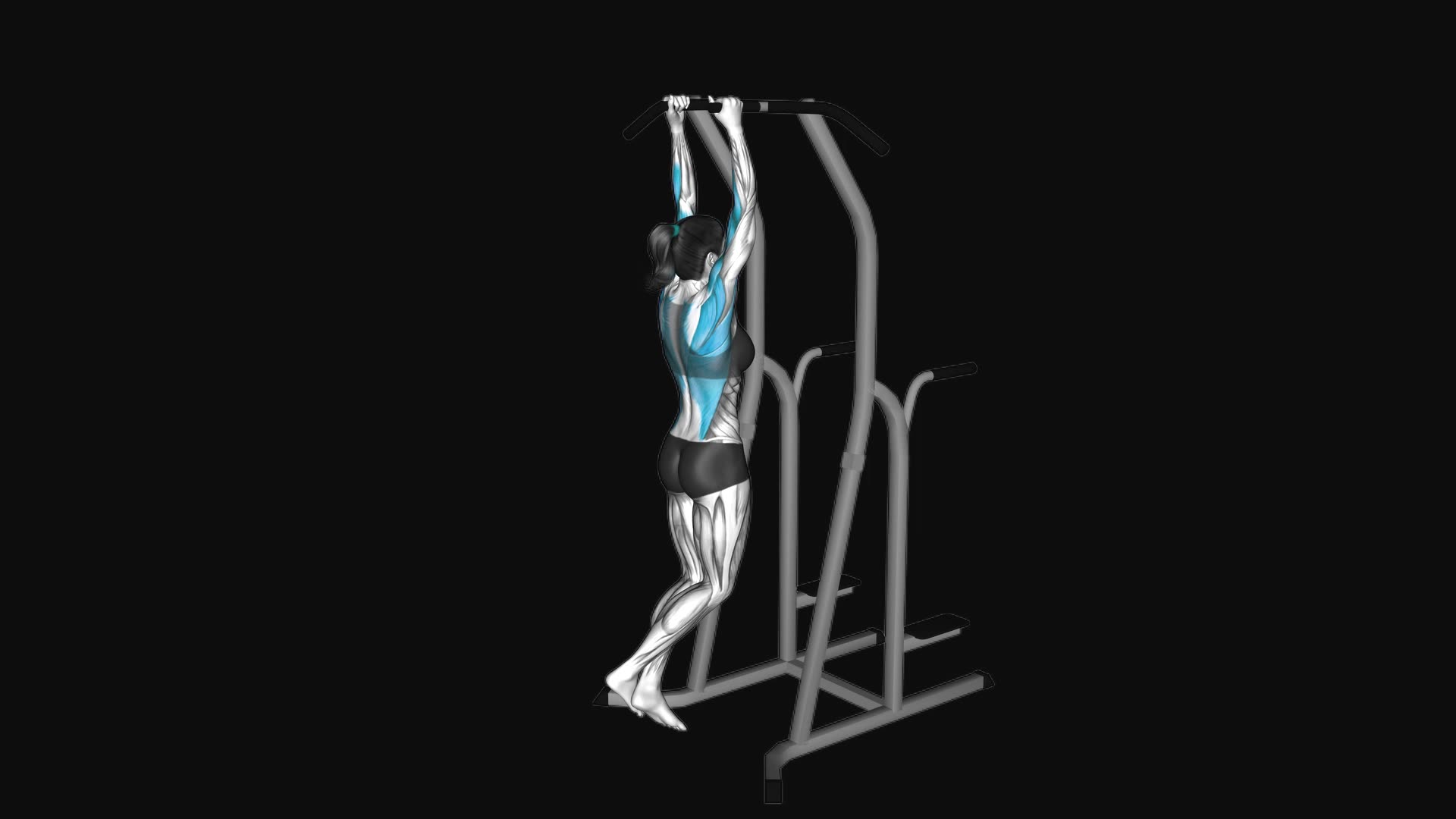 Hammer Grip Pull up on Dip Cage