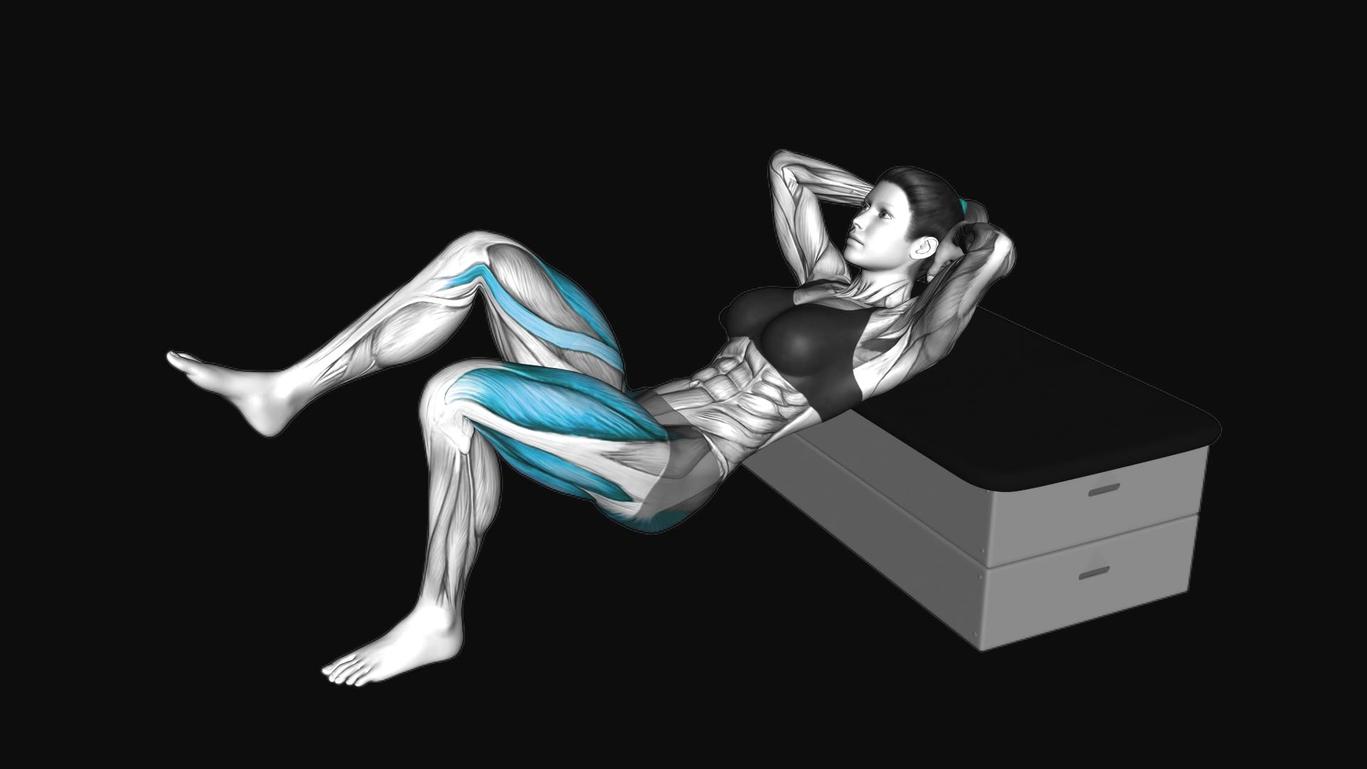 Bodyweight Single Leg Kas Glute Bridge
