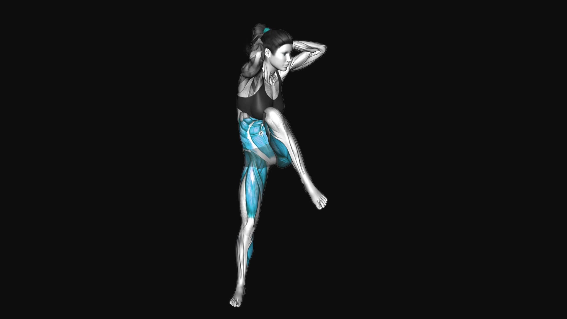 Standing Side Crunch