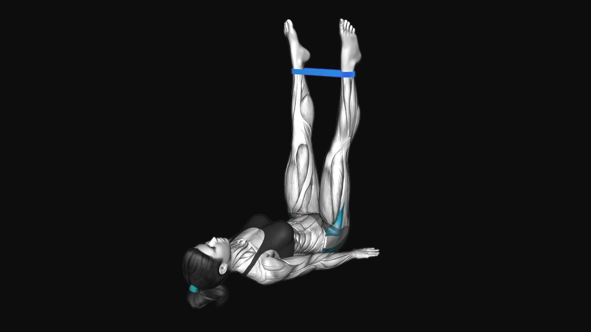 Resistance Band Lying Abduction