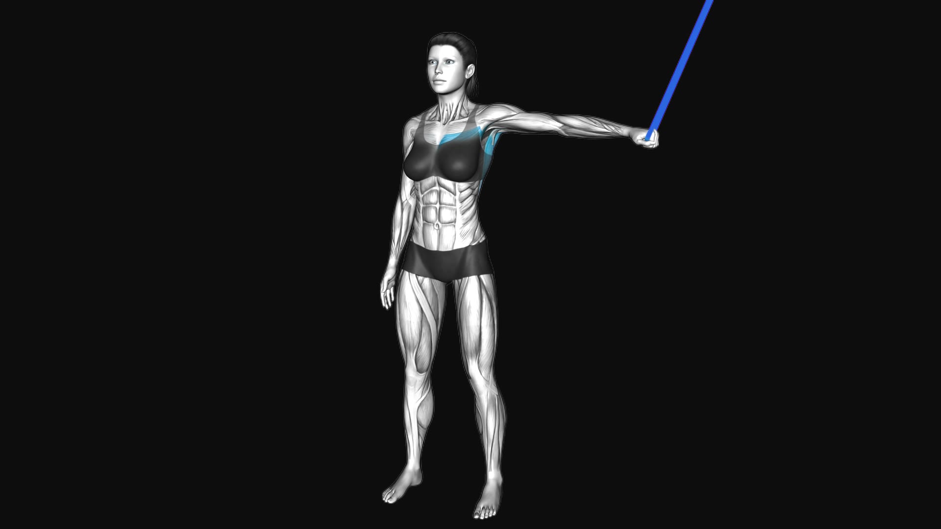 Resistance Band Shoulder Adduction