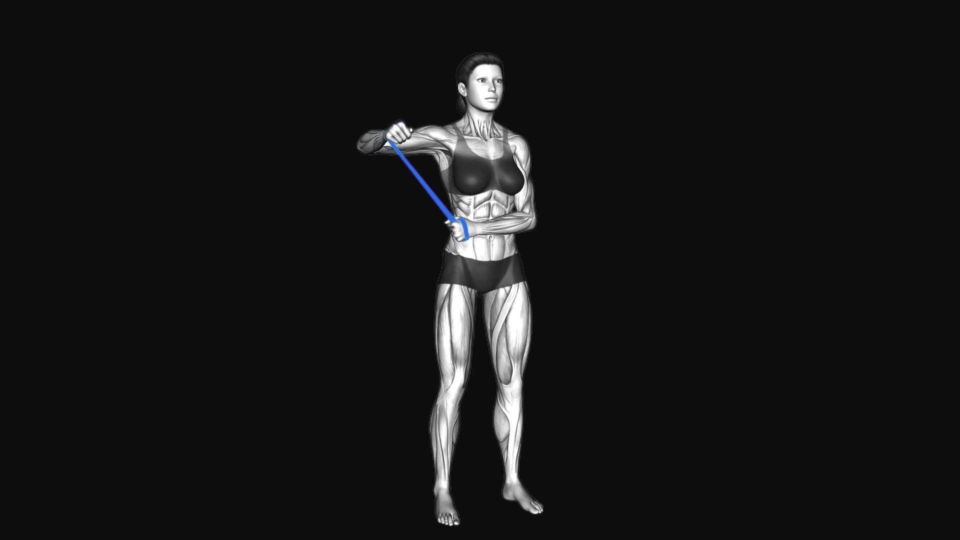 Resistance Band 90 Degrees External Rotation