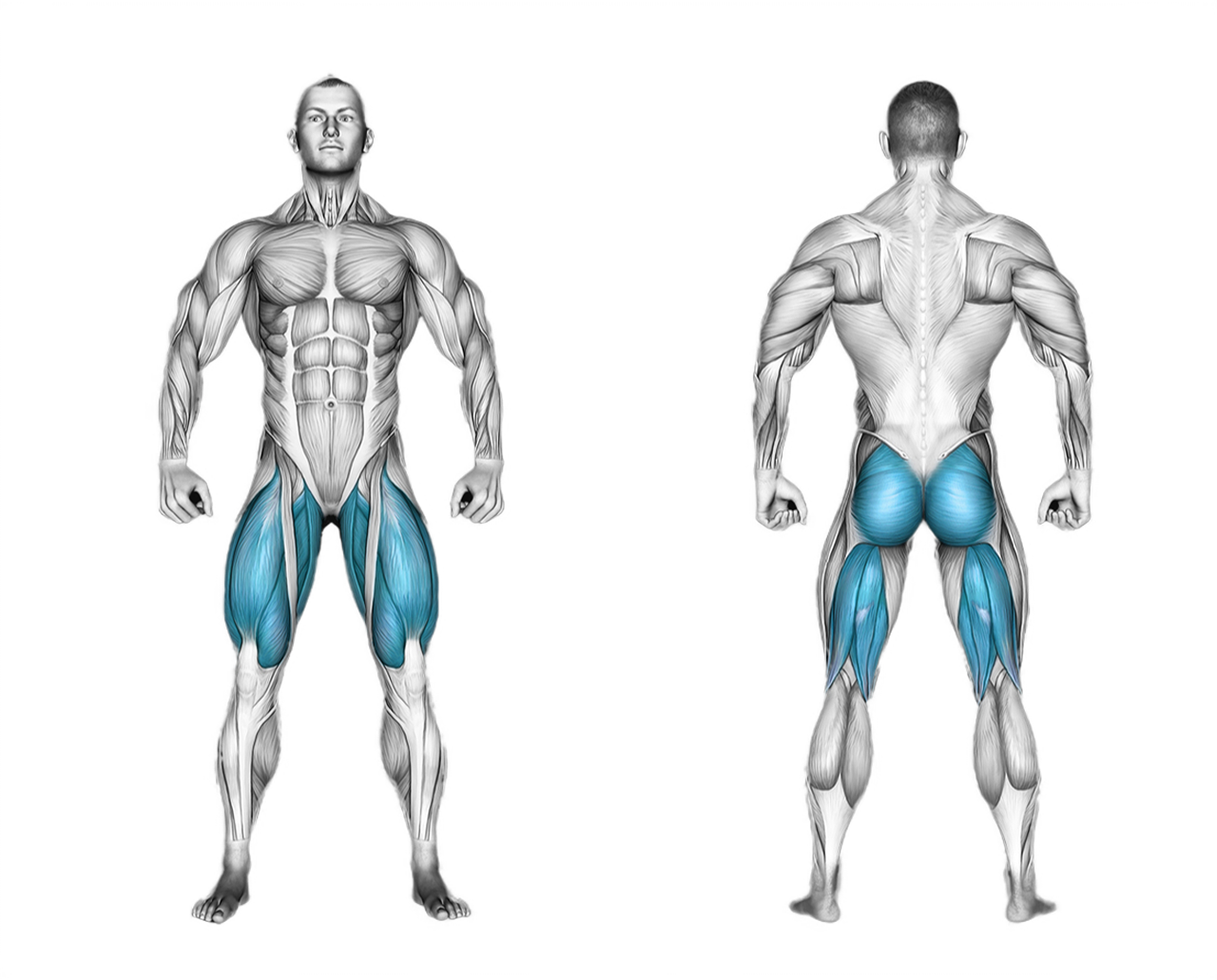 Lever Vertical Squat: legs