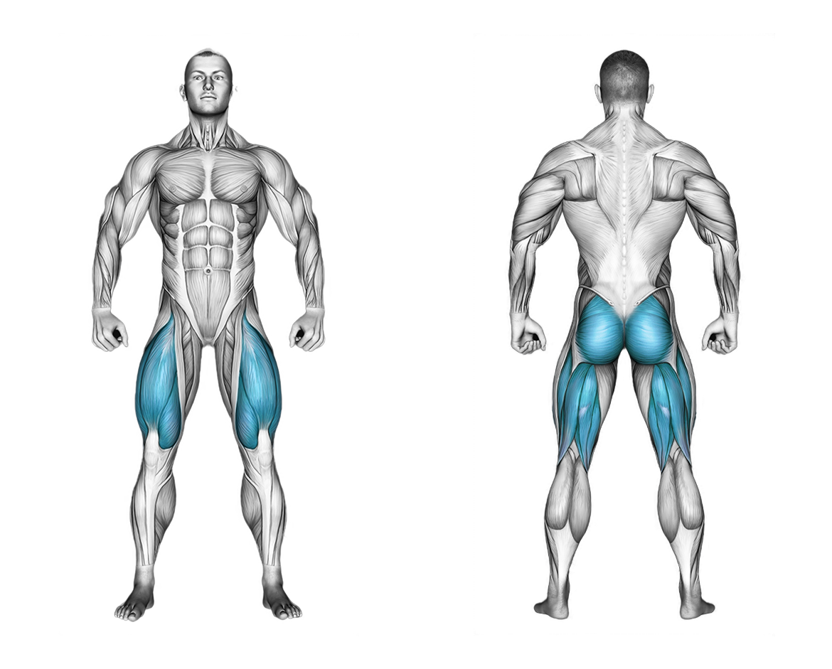 Bodyweight Rear Lunge: legs, glutes