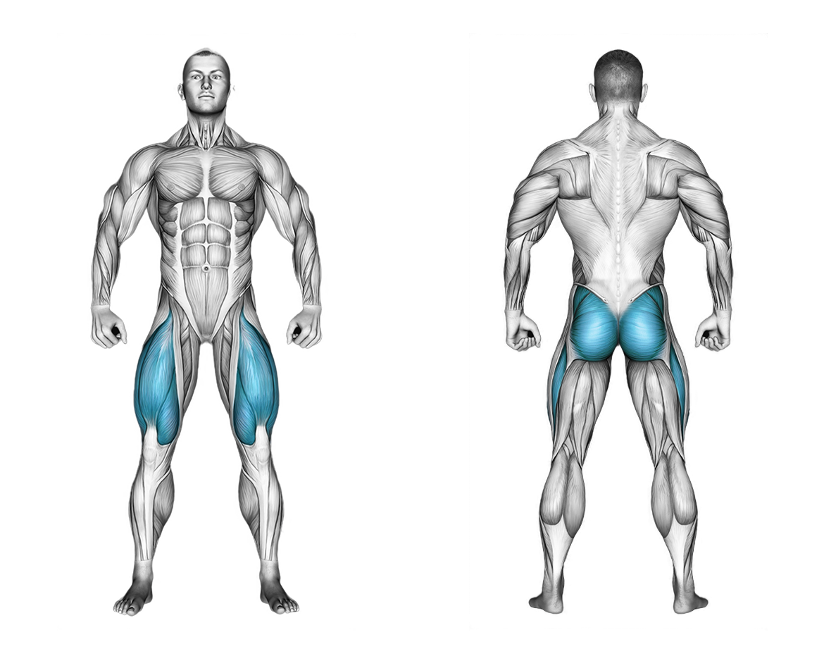 Dumbbell Gobelt Curtsey Lunge: legs, glutes