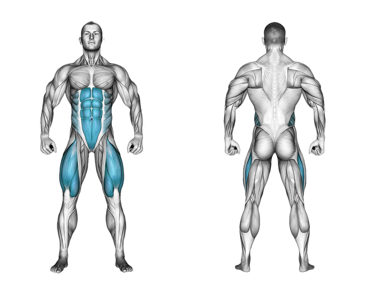 Sit-up Stand up: abs, legs