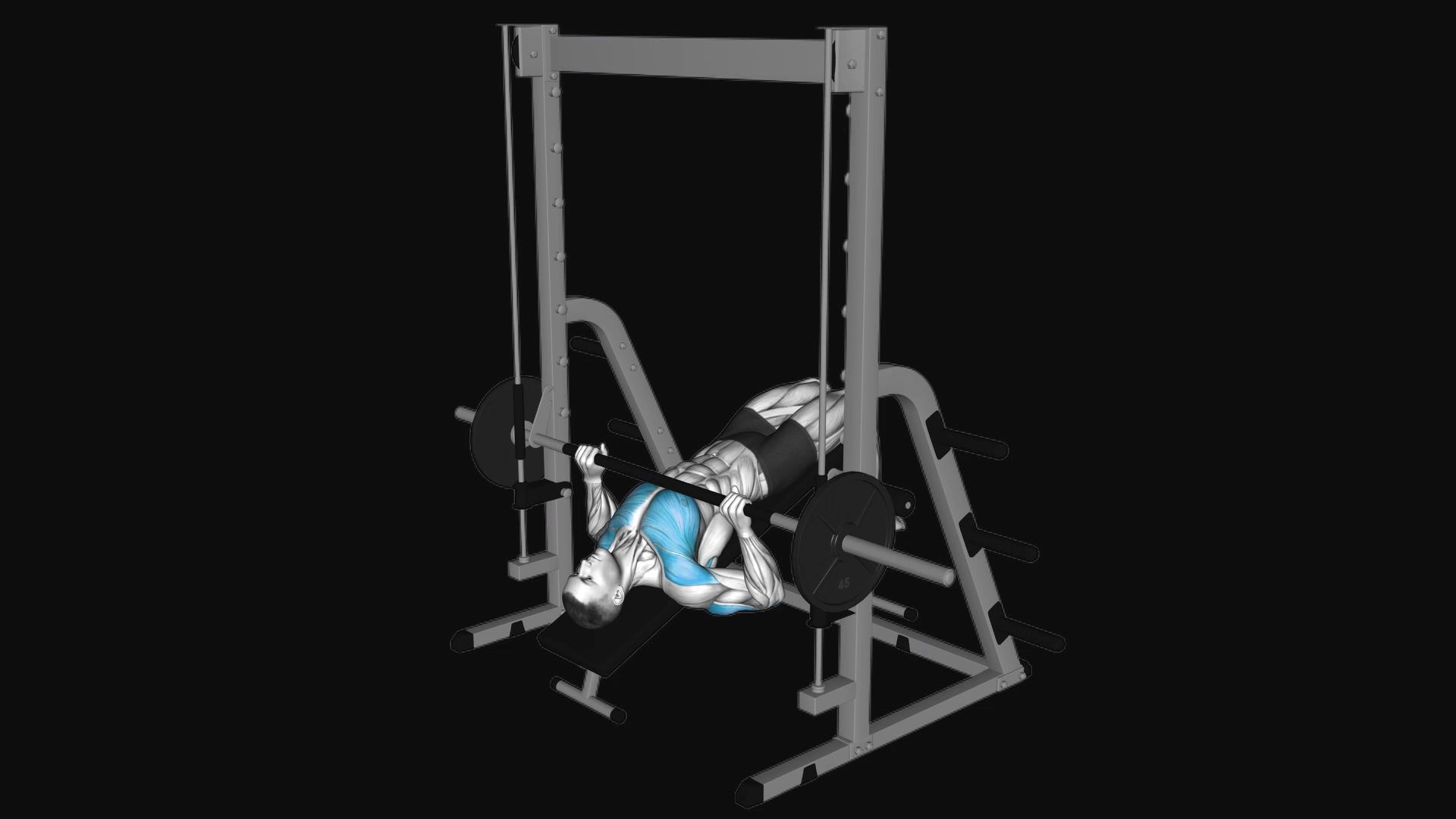 Smith Machine Decline Bench Press