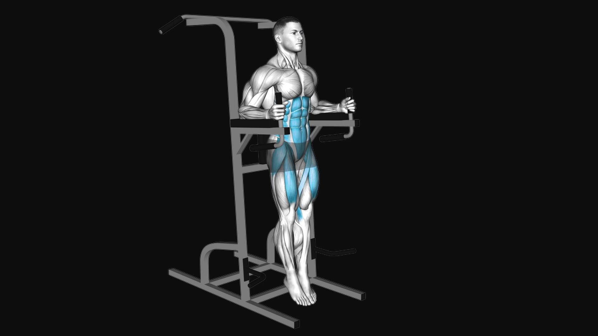 Captains Chair Straight Leg Raise