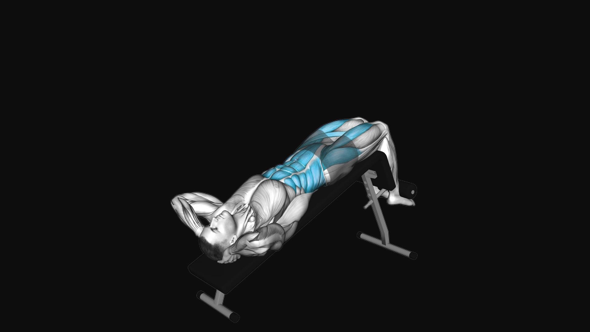Incline Twist Sit-up