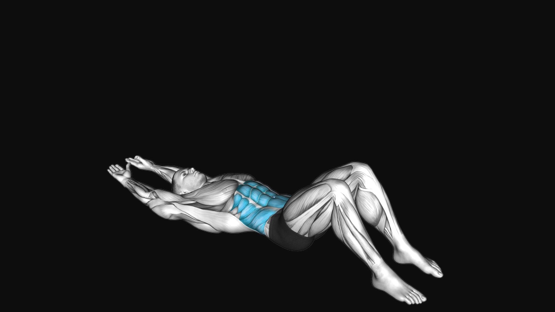 Straight Arm Crunch