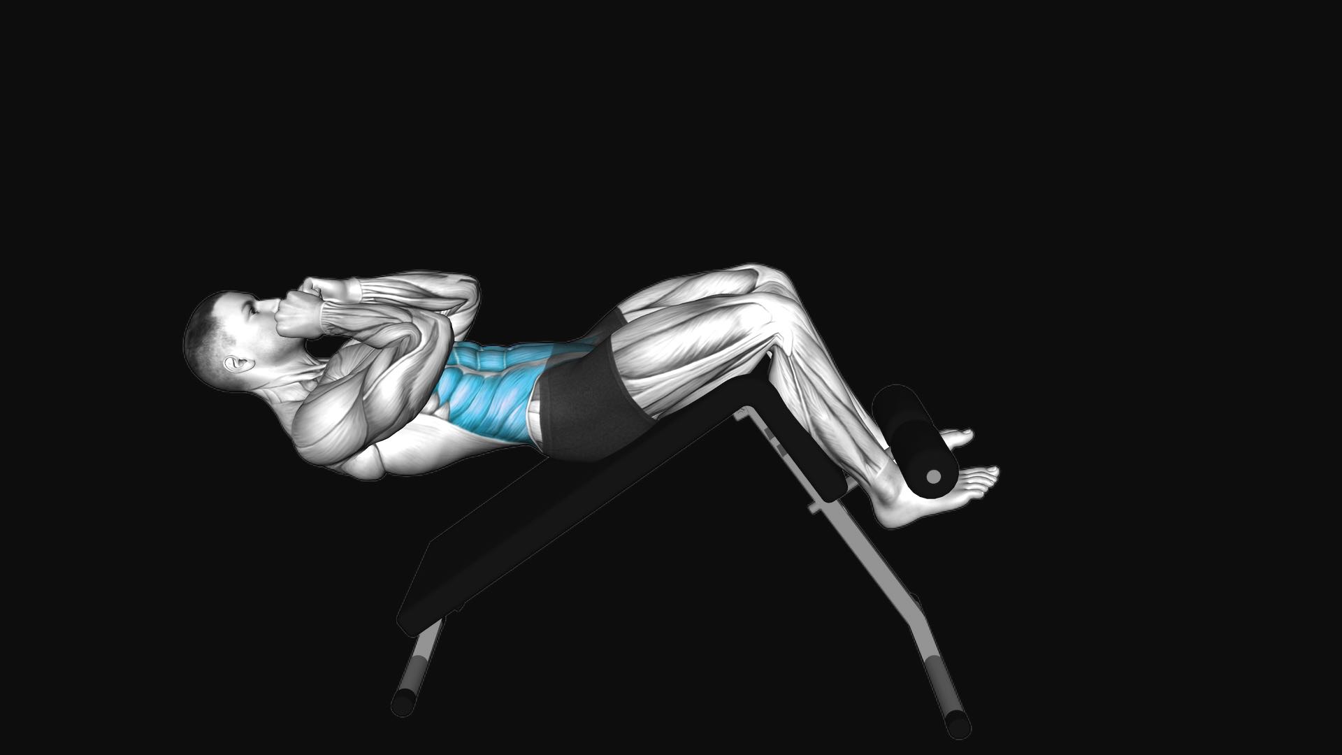 Decline Cross Body Sit-up