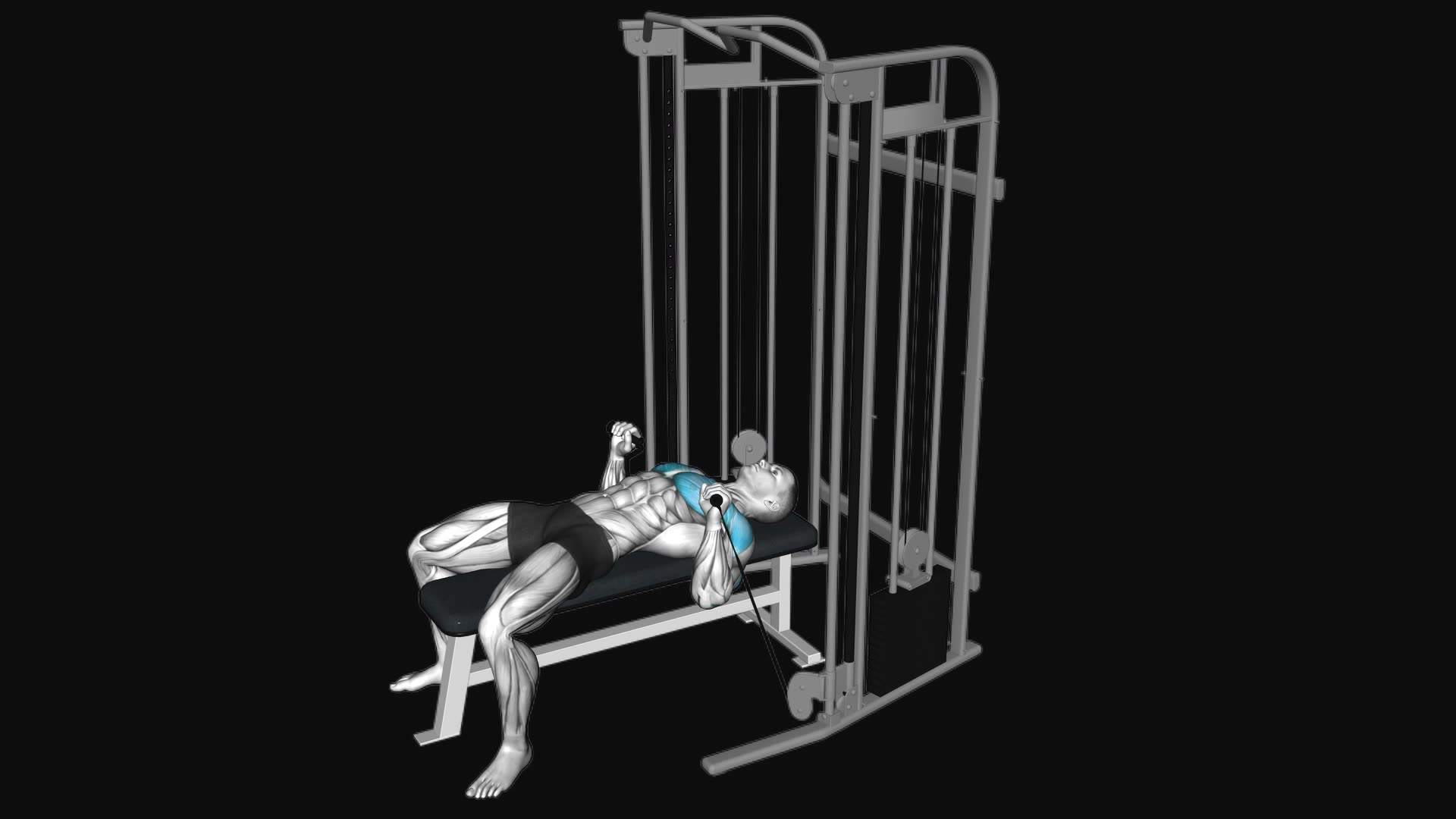 Cable Bench Press