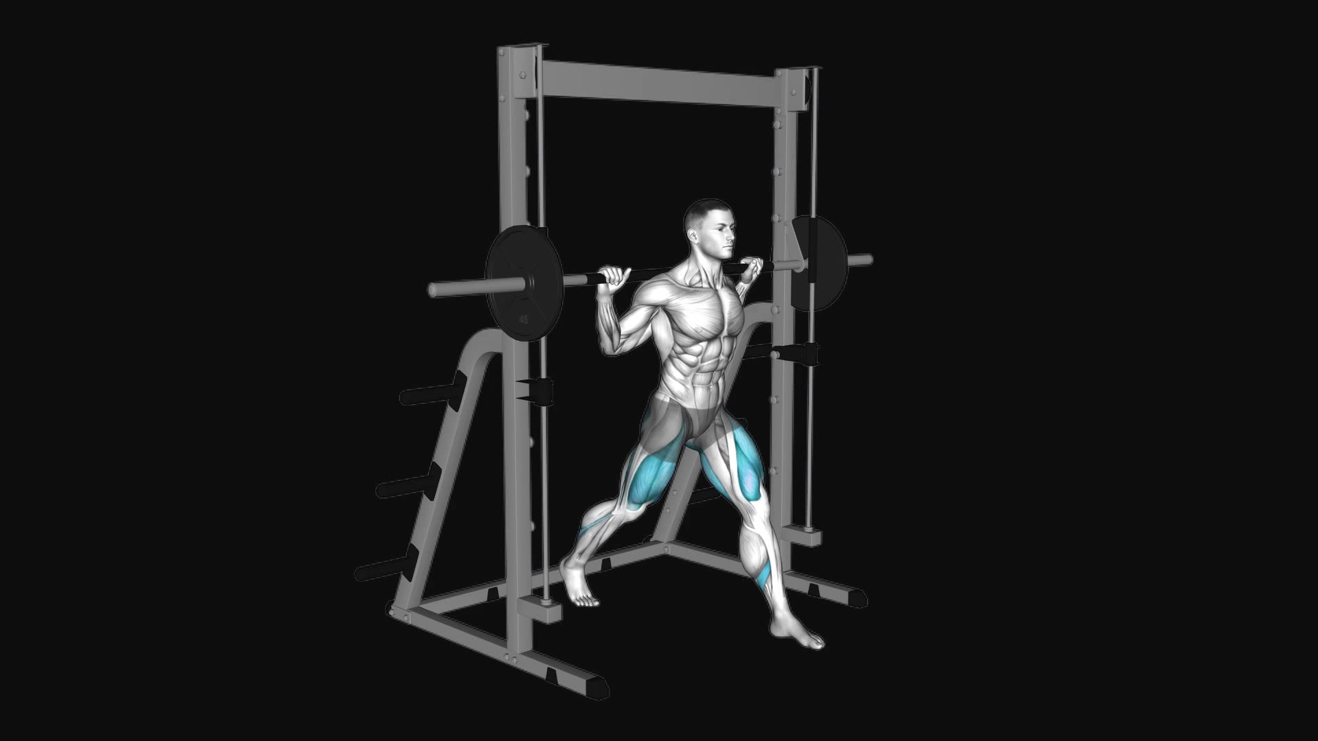 Smith Split Squat