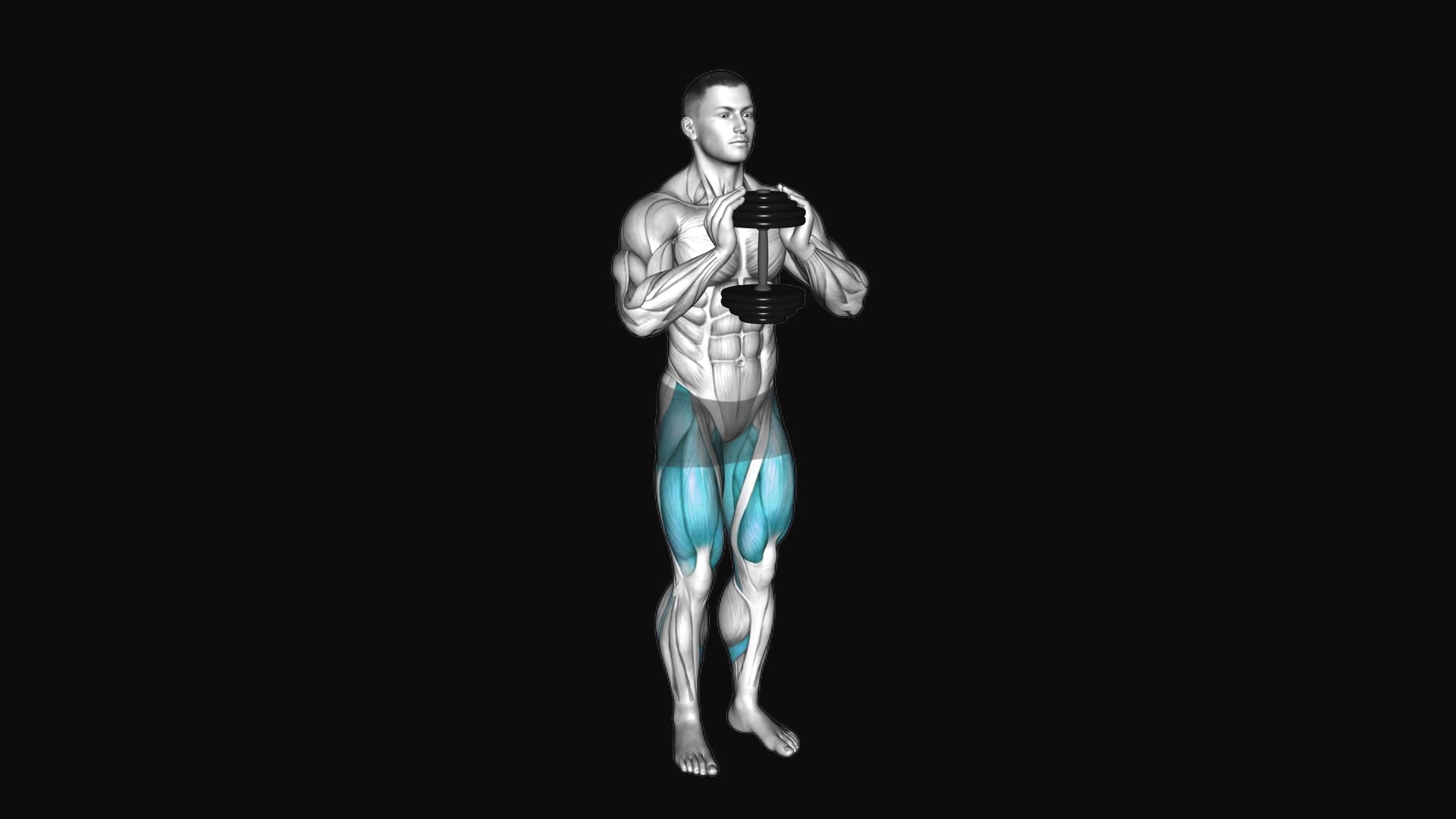 Dumbbell Gobelt Curtsey Lunge