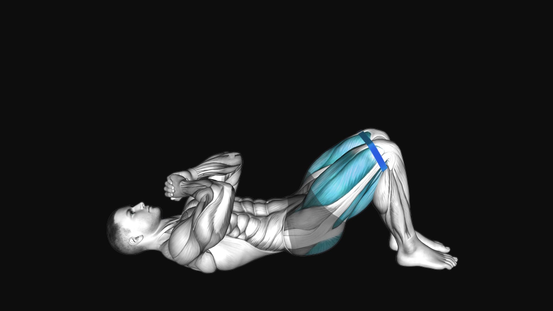 Resistance Band Glute Bridge