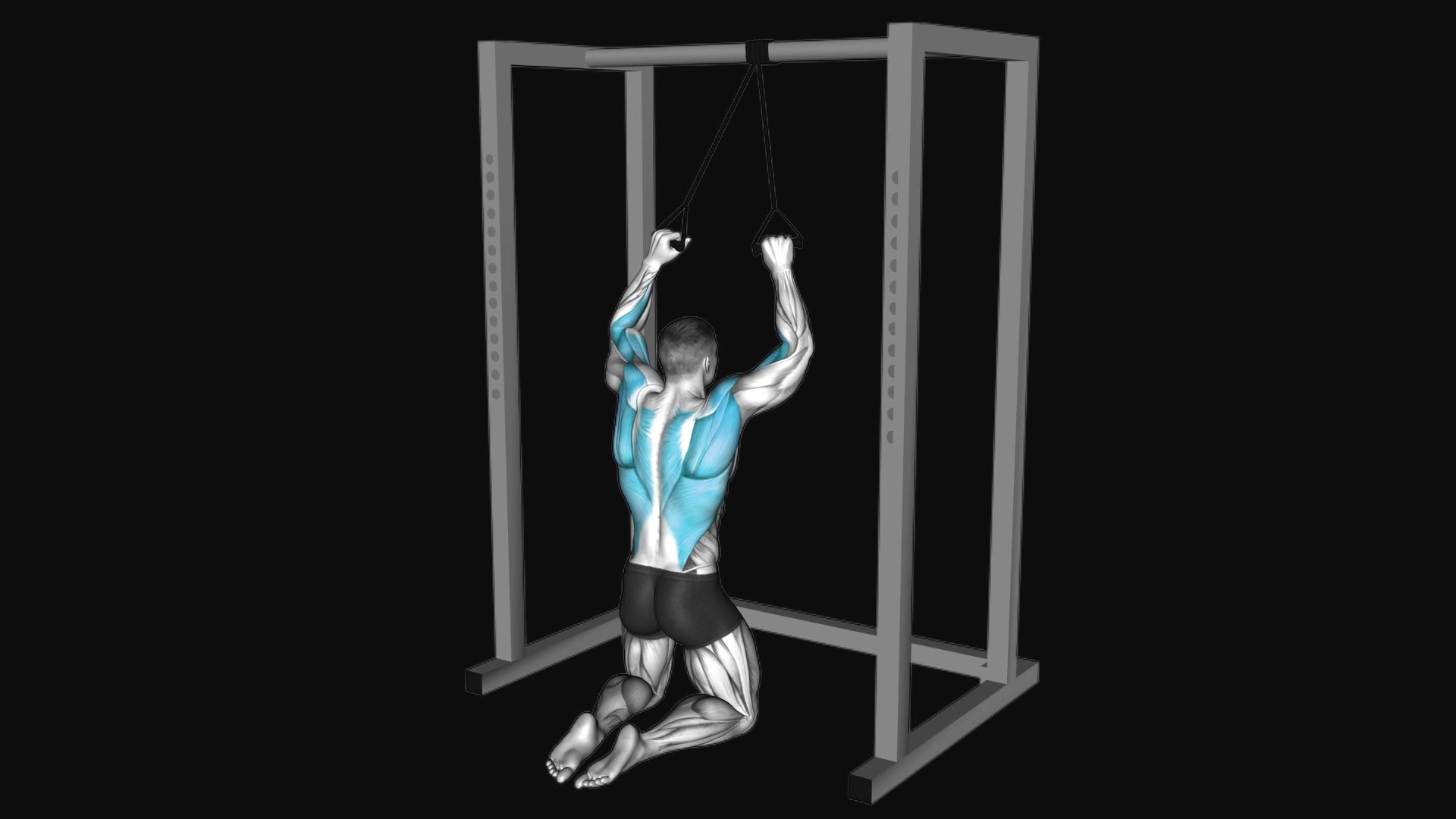 Band Knelling Lat Pulldown