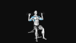 Dumbbell Seated Shoulder Press