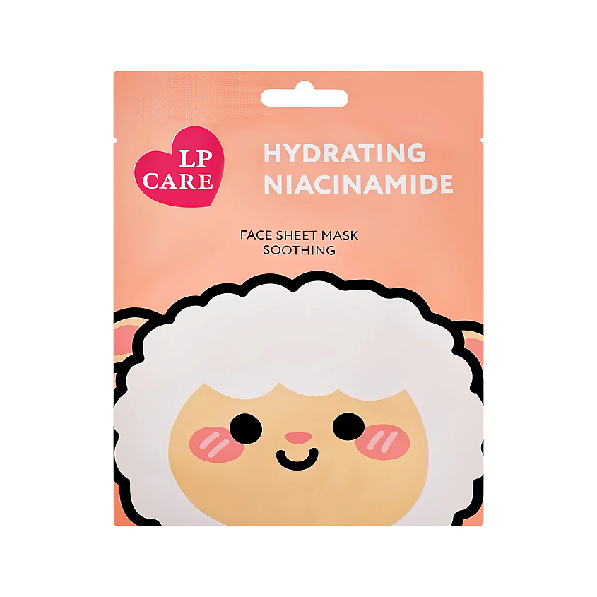 LP CARE Маска для лица с ниацинамидом (выравнивающая