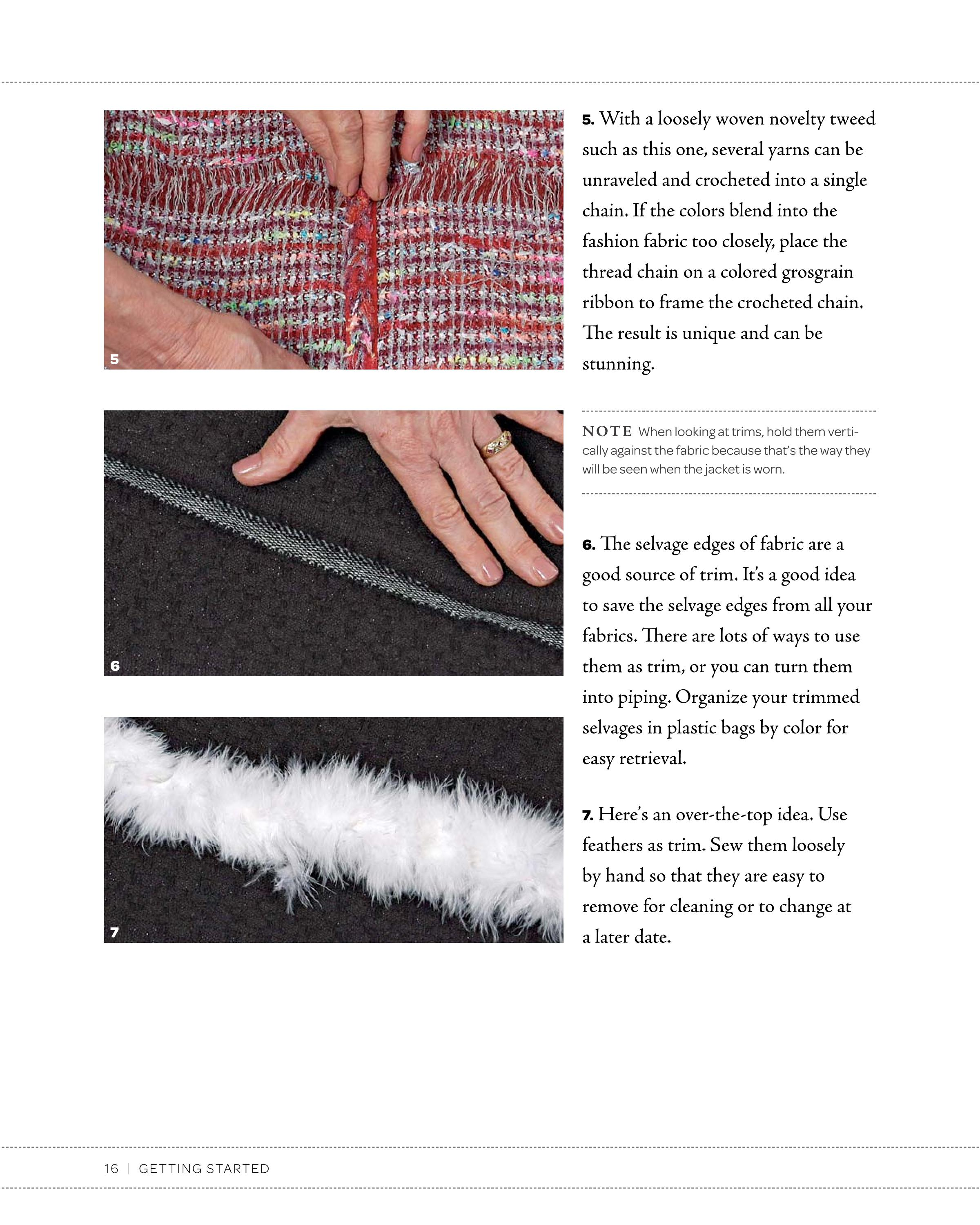 Couture Sewing: The Couture Cardigan Jacket, Sewing secrets from a Chanel Collector by Claire B. Sha