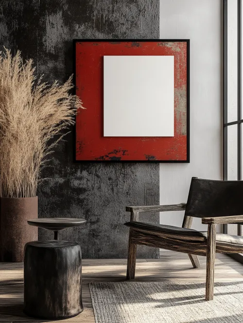 Harmony Between Abstract Art and the Comfort of Modern Interiors