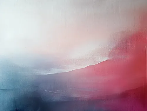 Suaves degradados de claro a oscuro en pintura abstracta