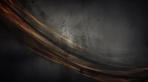 Dark Abstract Background with Smooth Waves and Textural Details