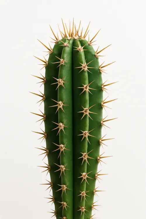 Cactus with many spikes on a smooth surface