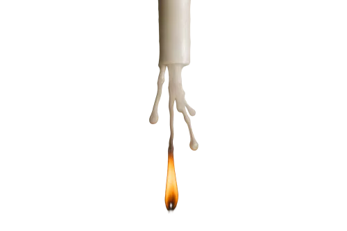 Фитильная лампа, поток огня снизу, темный фон