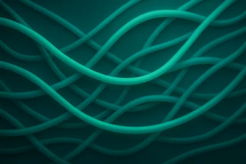 Абстрактное изображение с волнистыми и закрученными линиями на фоне