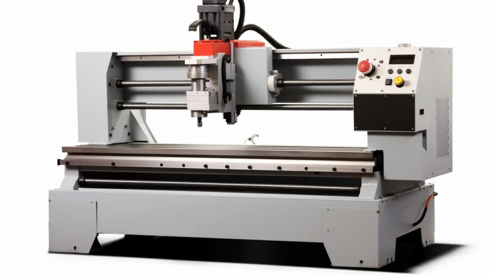 Milling machine with an automated control system and work table